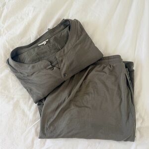 Eberjey Henry Modal Long PJ Set XL